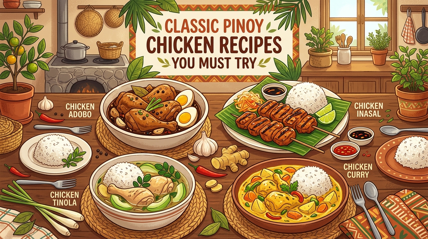 Classic Pinoy Chicken Recipes You Must Try