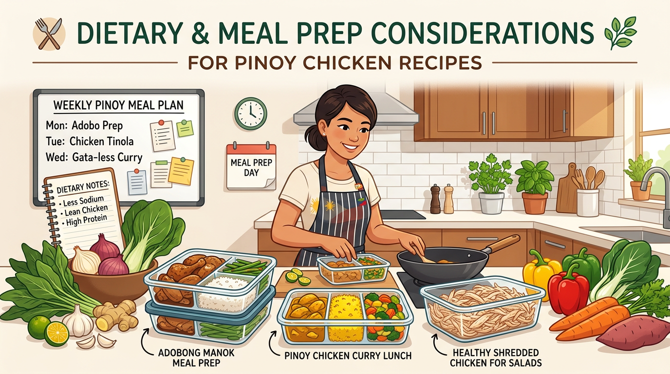 Dietary & Meal Prep Considerations