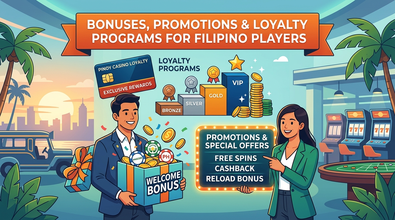 Bonuses, Promotions & Loyalty Programs for Filipino Players