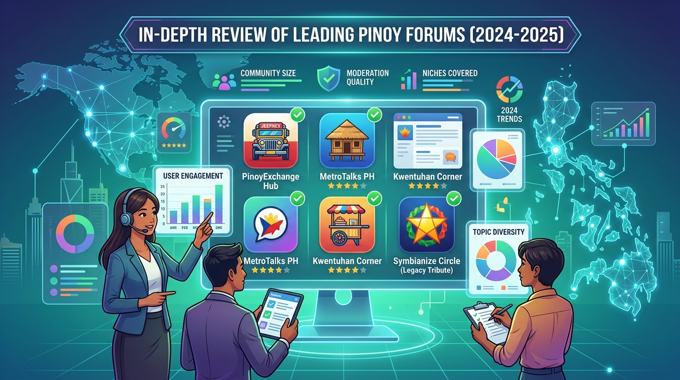 Top Pinoy Forums: A Curated List for Every Interest