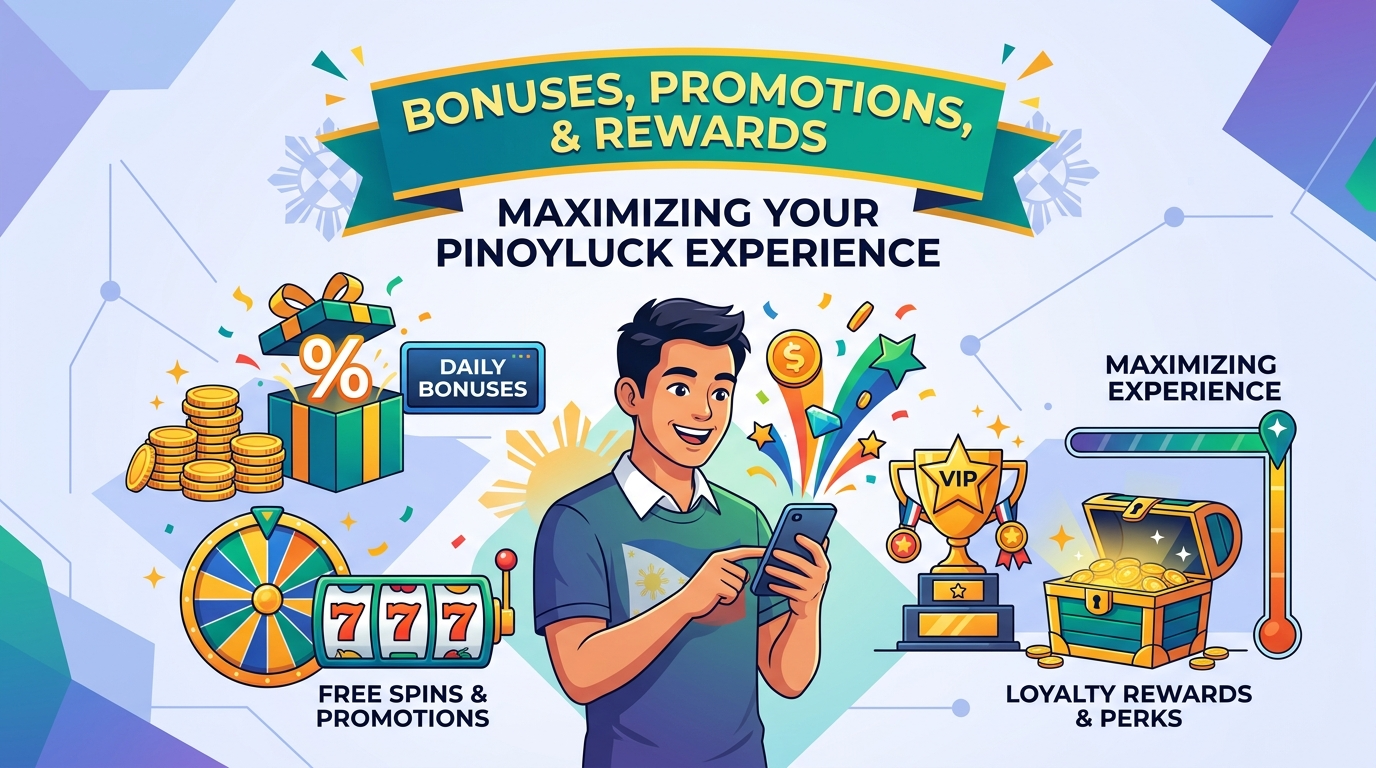 Bonuses, Promotions, and Rewards: Maximizing Your Pinoyluck Experience
